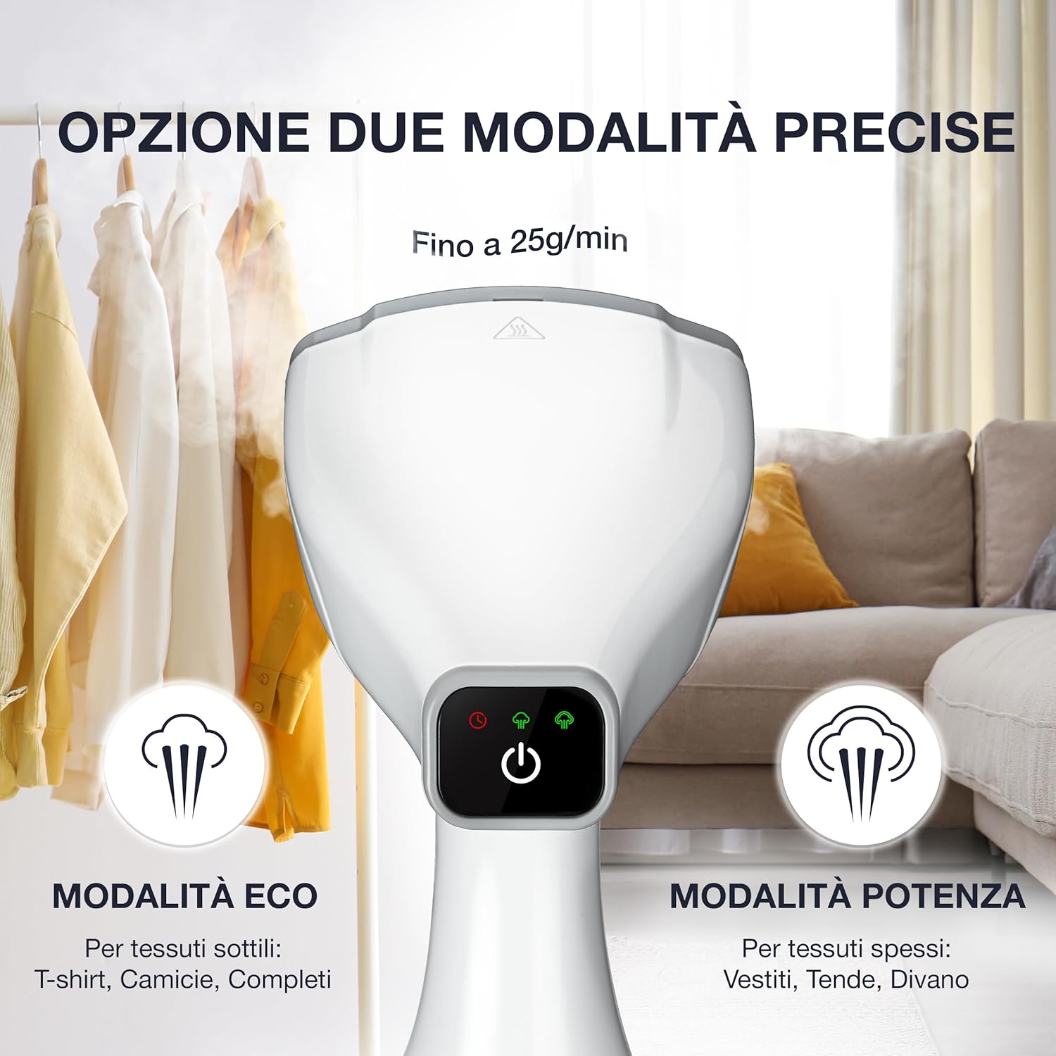 Lebenlang Ferro da Stiro Verticale 1500W - immagine 5