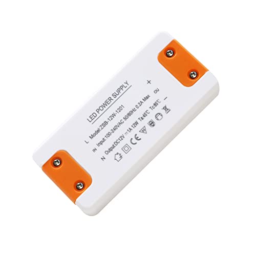 Alimentatore 12V 1A 12W per Strisce e Luci LED