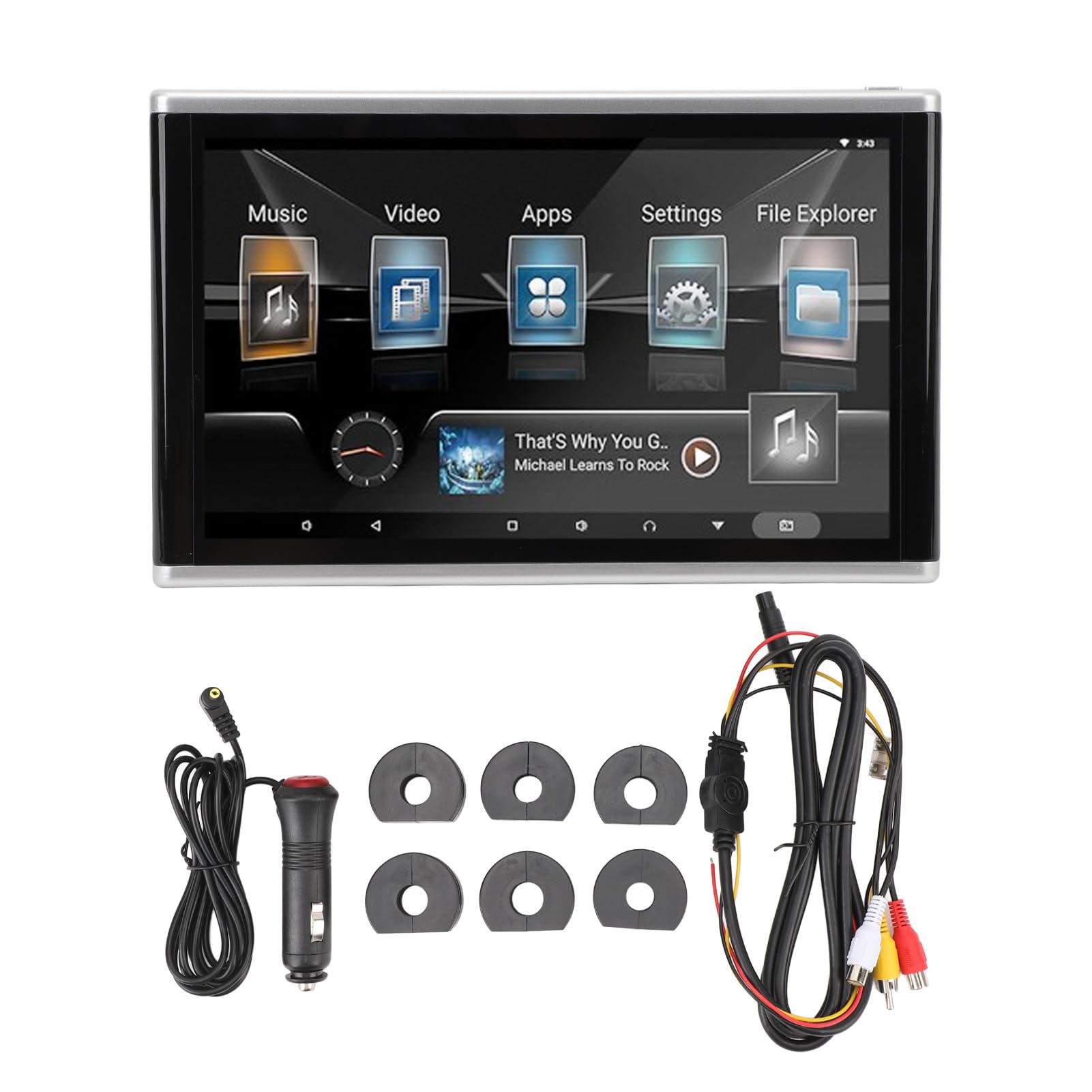 Lettori Video Poggiatesta 4K 10.1 Pollici Android 11