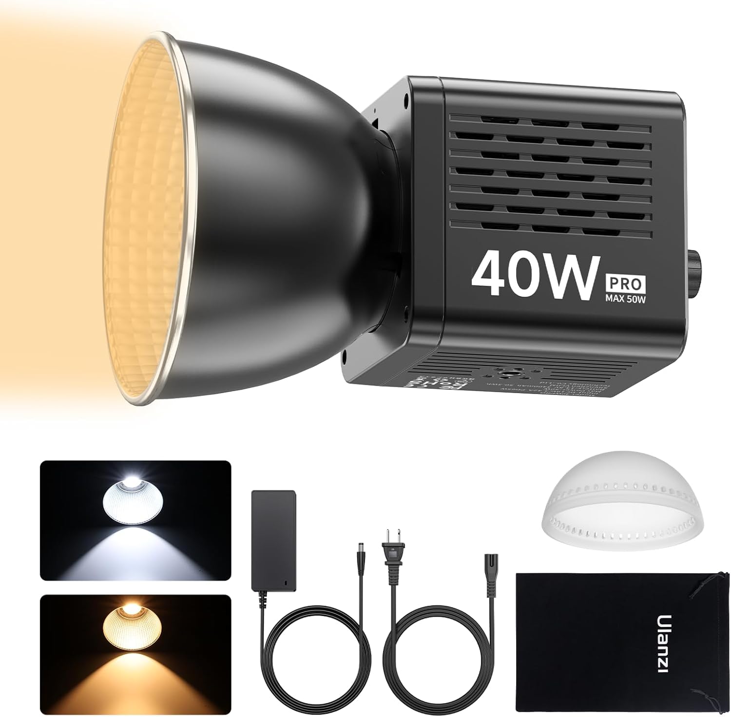 Ulanzi Luce Video Portatile a LED 40W