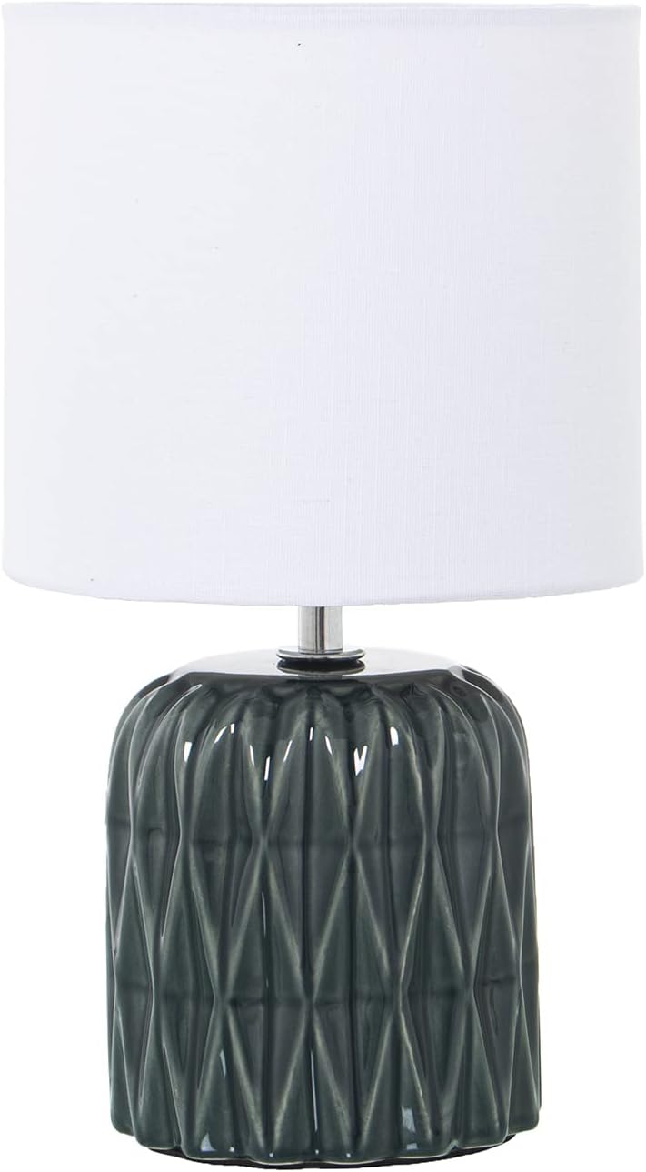 LÁMPARA SOBREMESA CERÁMICA CELESTE, 1XE14,MAX.40W °17X30CM, BASE: °11X14,5CM