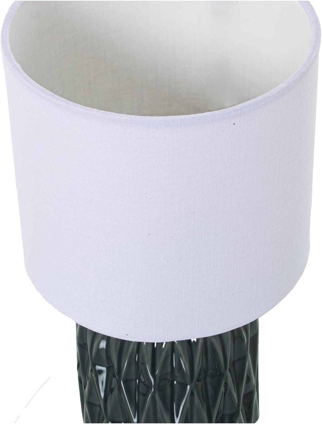 LÁMPARA SOBREMESA CERÁMICA CELESTE, 1XE14,MAX.40W °17X30CM, BASE: °11X14,5CM - immagine 5