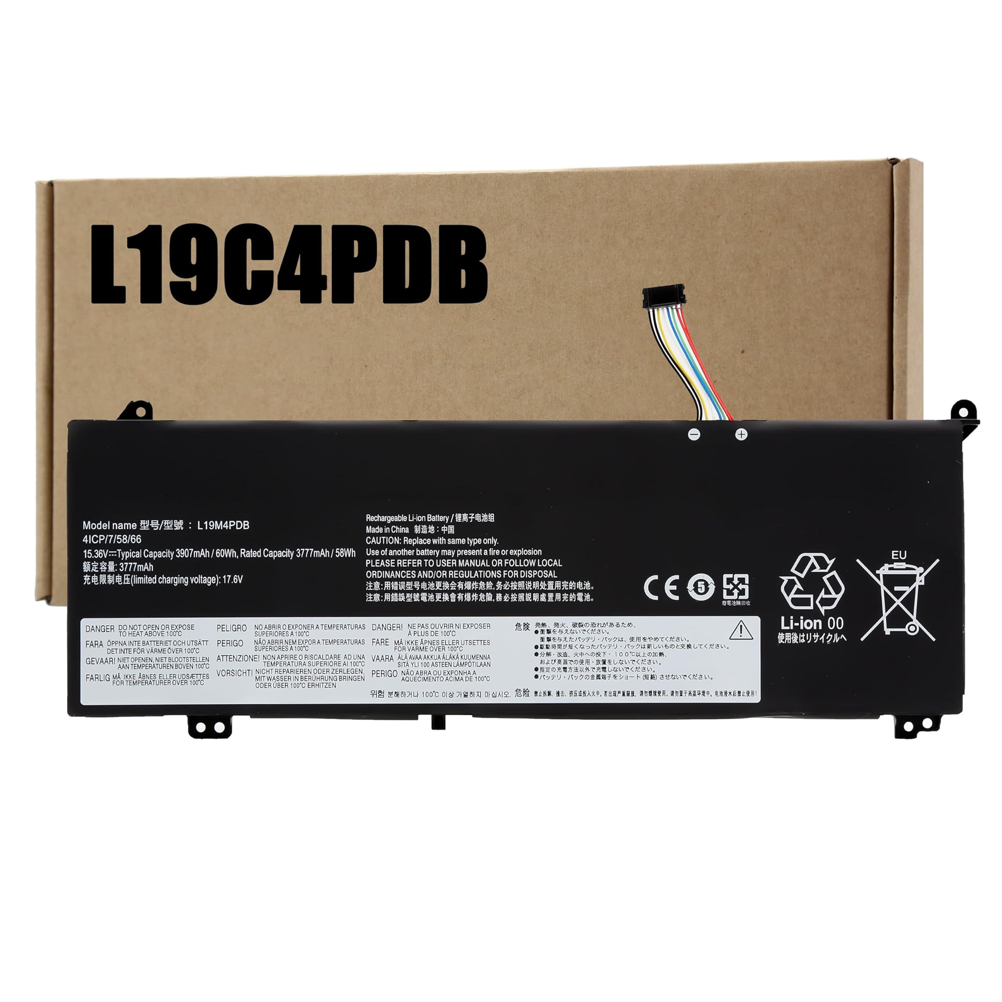 Blesys Batteria L20M4PDB per Lenovo ThinkBook 14s Yoga ITL