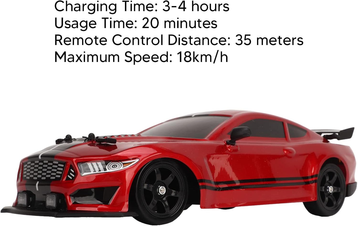 BuyWeek Auto Telecomandata Drift 2.4 Ghz con Luci LED - immagine 7