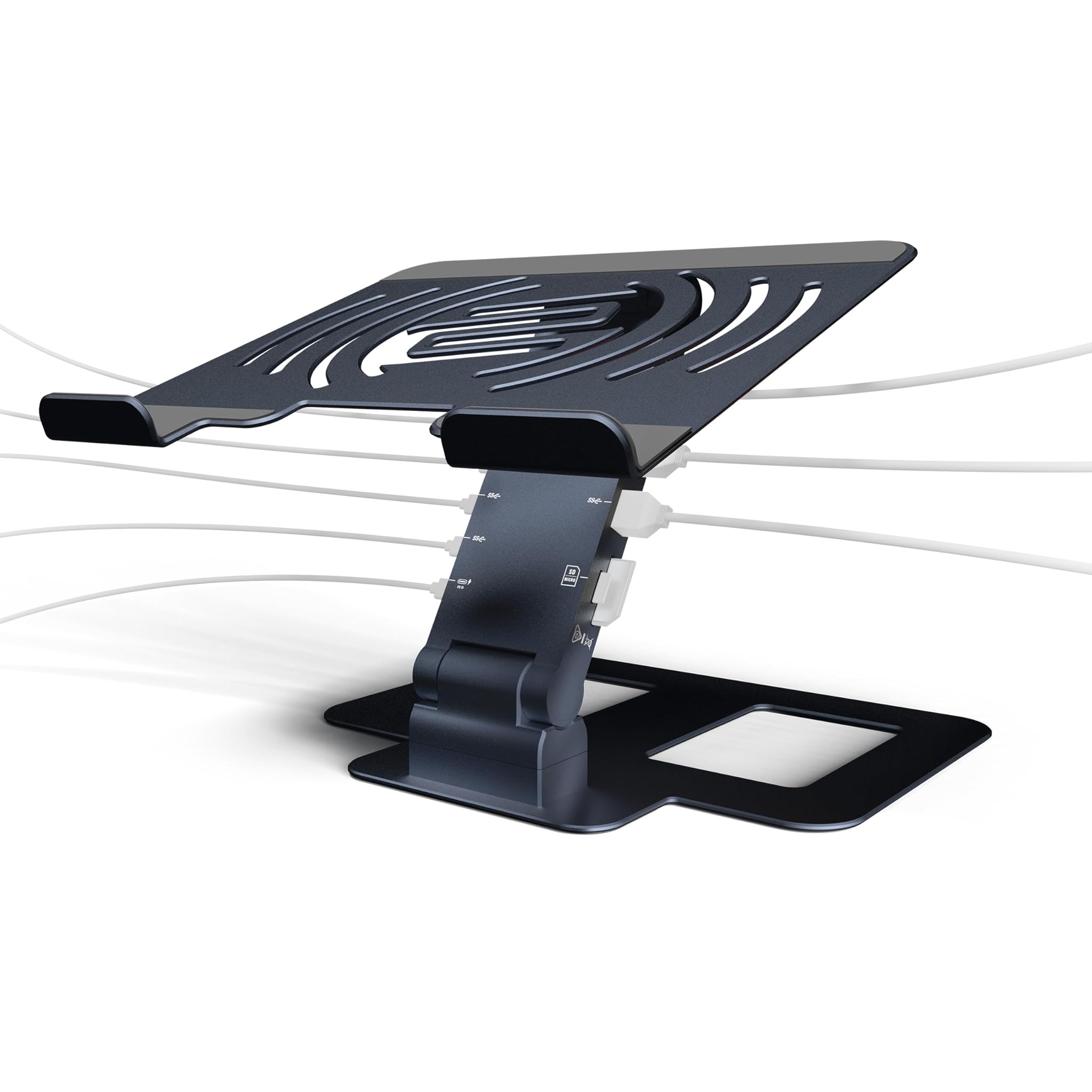 Reloop Stand Hub Pro - Dock multimediale USB-C 10 in 1 con alimentazione