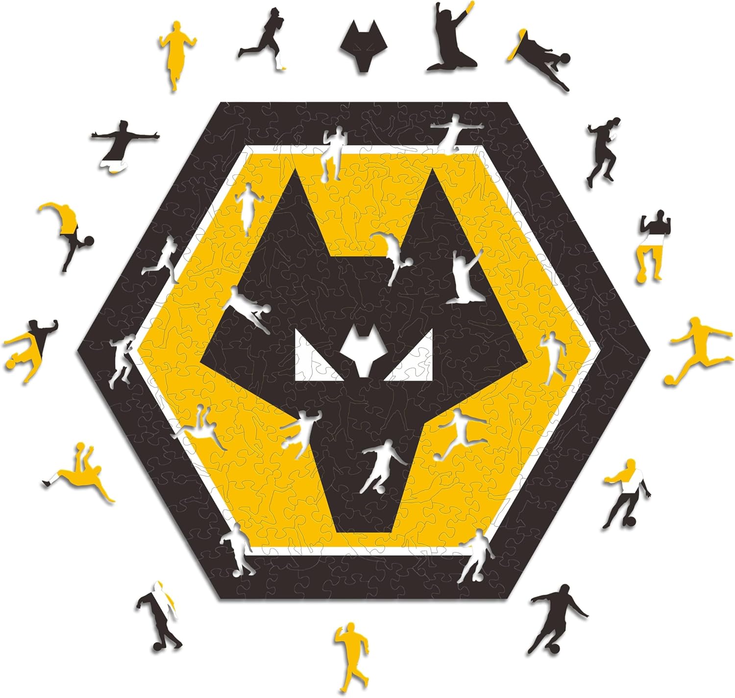 Iconic Puzzles - Wolves FC Crest, 500 pezzi - immagine 1