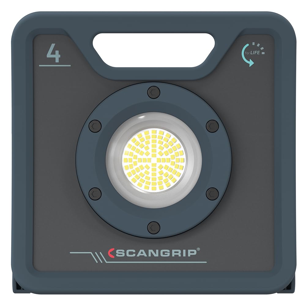 Scangrip Nova 4 for Life - Luce da Lavoro LED 4000 Lumen