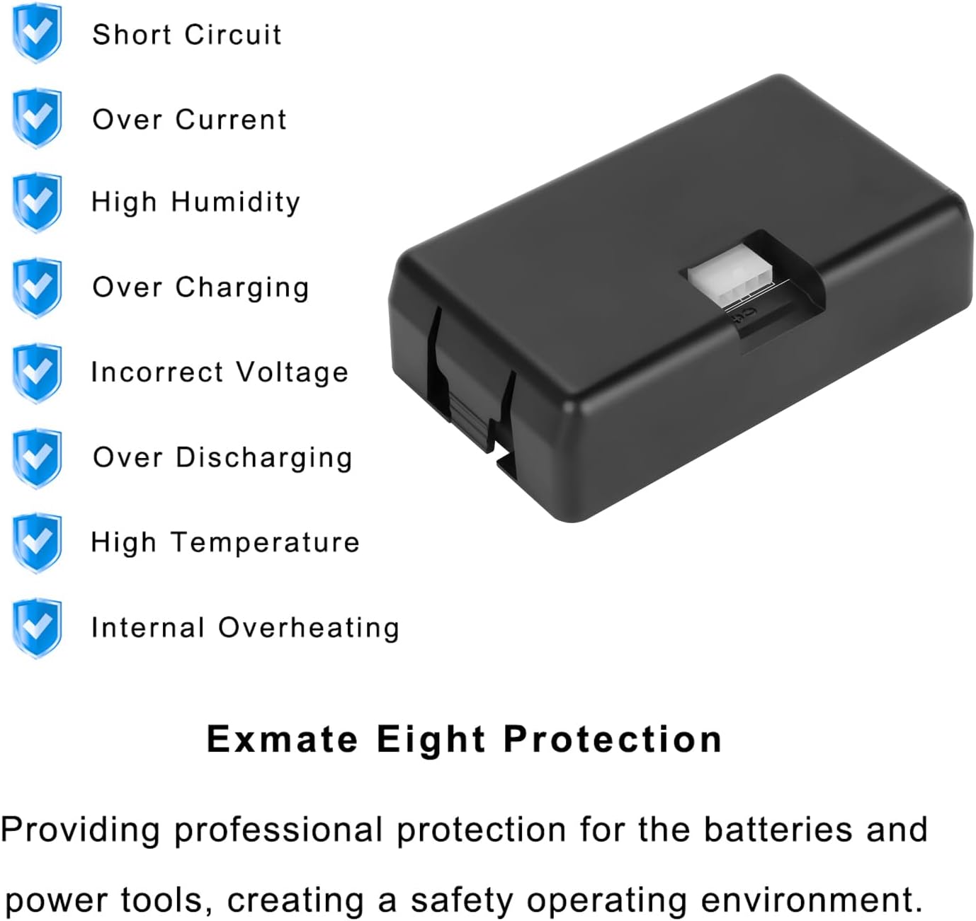 Exmate Batteria di Ricambio 18V 3000mAh - immagine 5