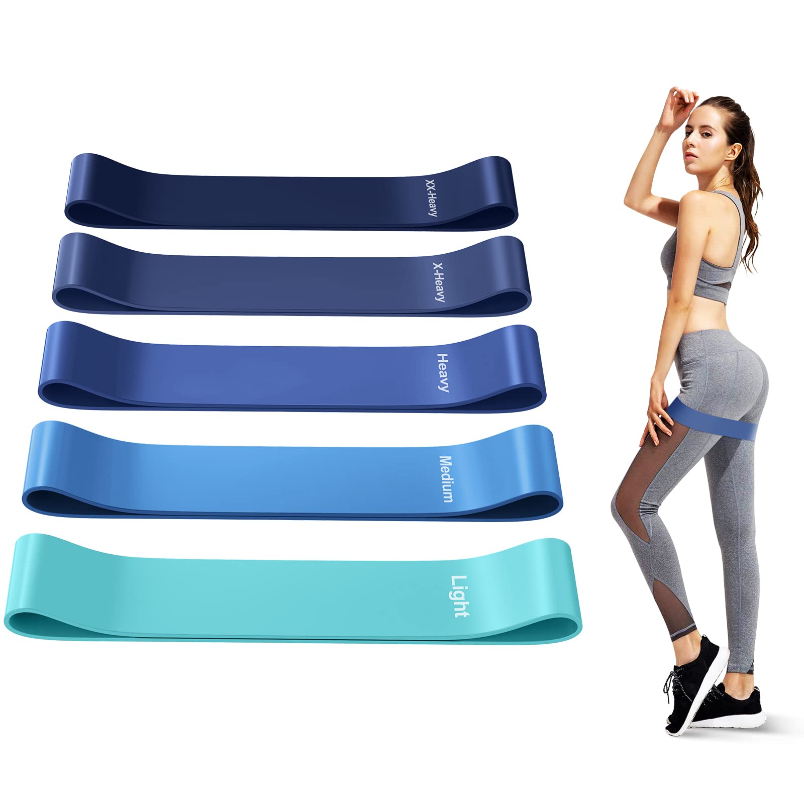Fokky Elastici Fitness - Set di 5 Livelli