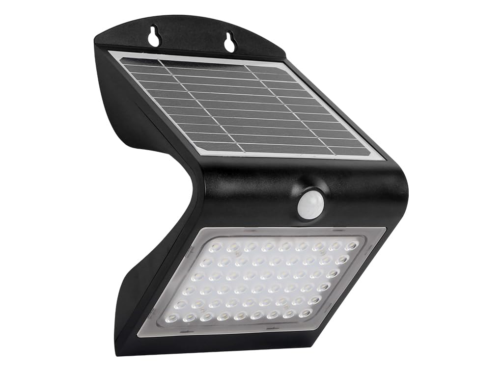 Monkey Ladder Applique LED Esterno Solare con Sensore, Nero