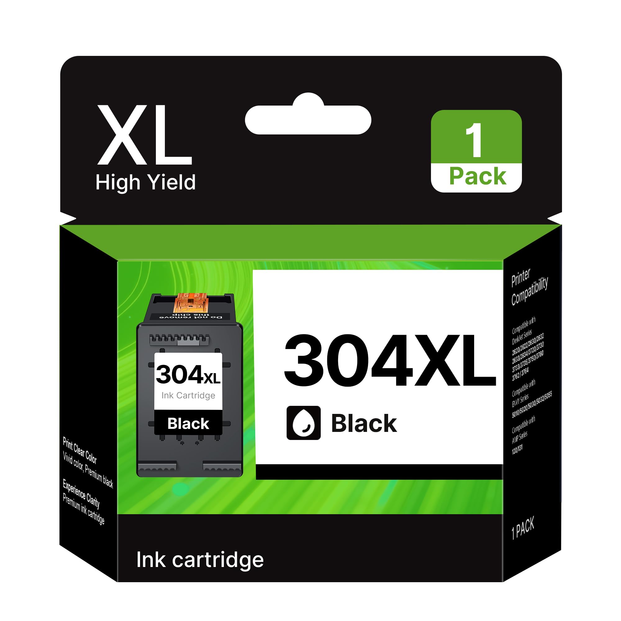 Cartuccia 304 XL Nero Sostituzione per HP DeskJet