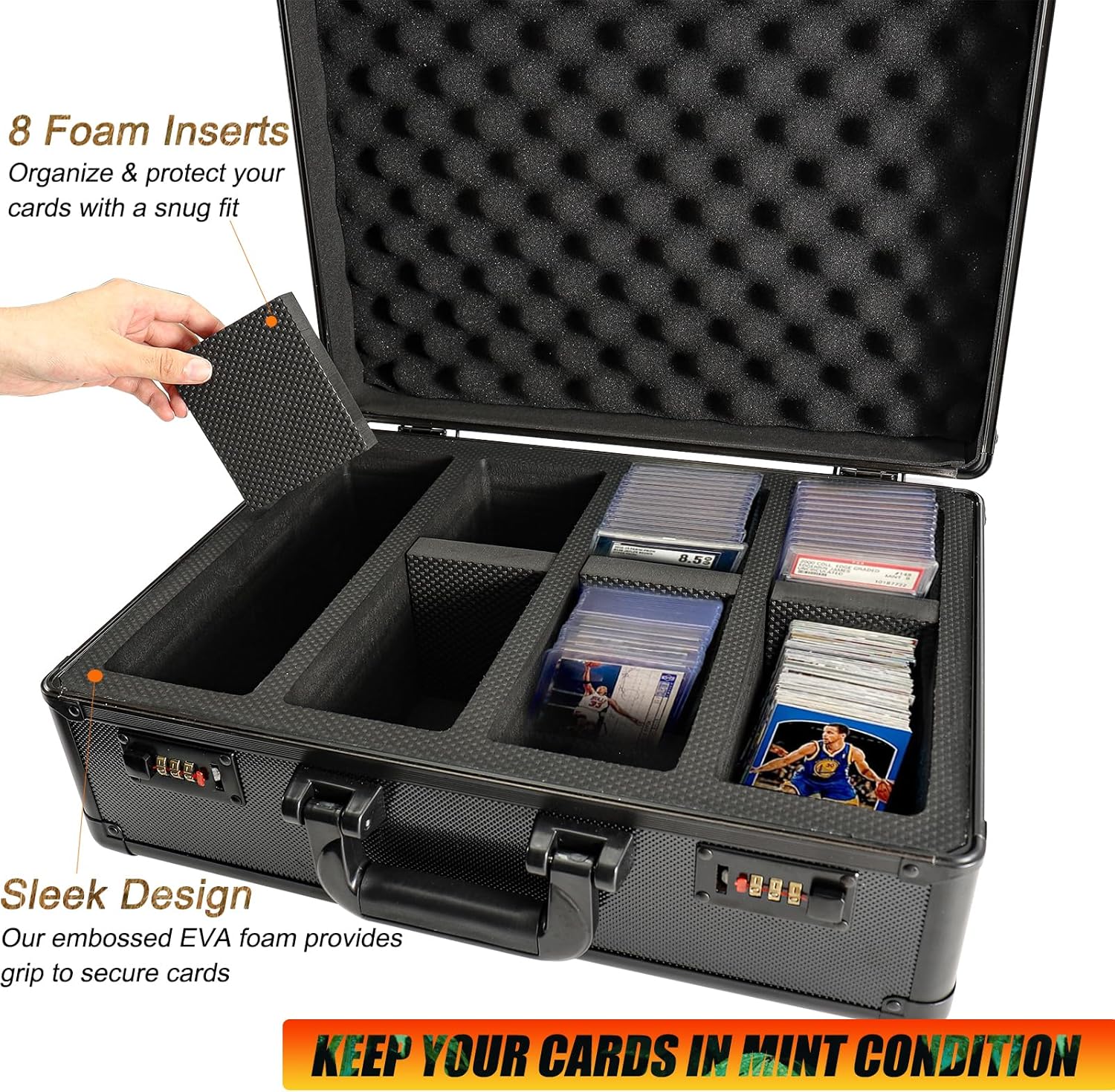 Hanured® 160+ 4 File Deck Box con Divisori - immagine 2