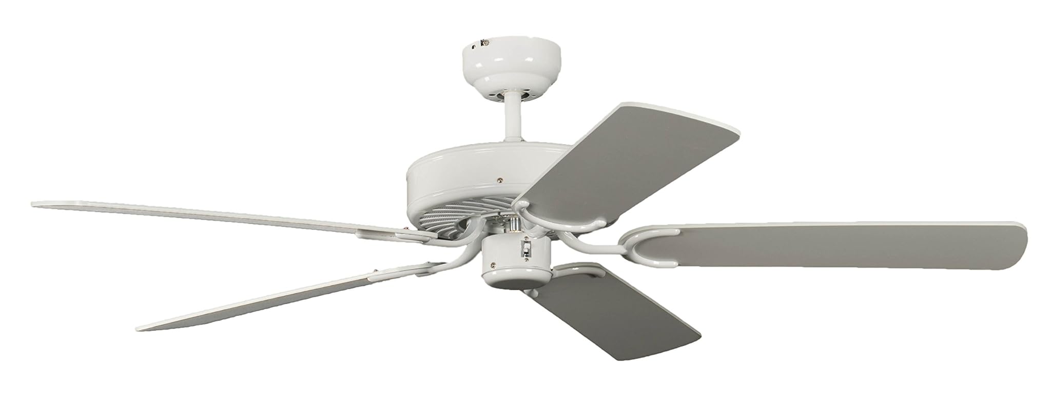 Pepeo Gmbh Ventilatore da Soffitto Potkuri, Bianco, 132 Cm