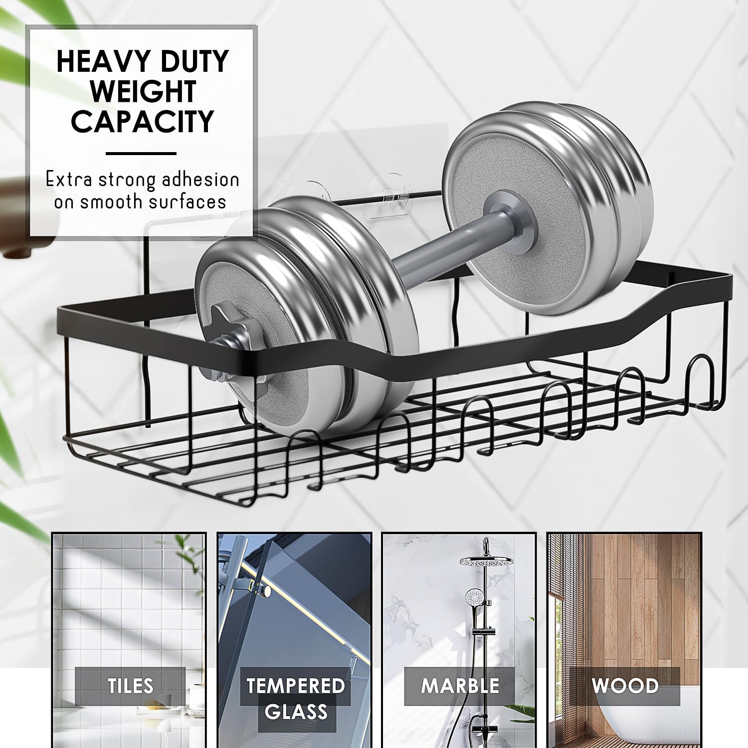 Set di Accessori Bagno e Doccia 25 Pezzi - Blu Navy - immagine 6