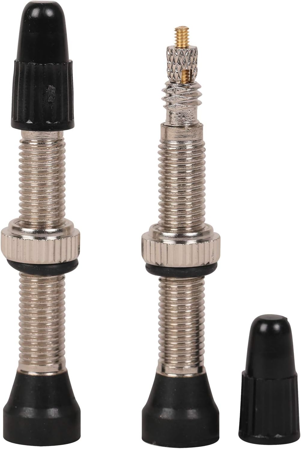 Zefal Valvole Tubeless Presta 45mm, Nero (Set 2) - immagine 3