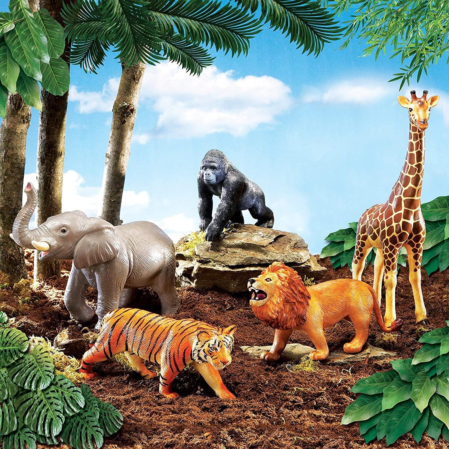 Learning Resources Animali della giungla jumbo - immagine 4