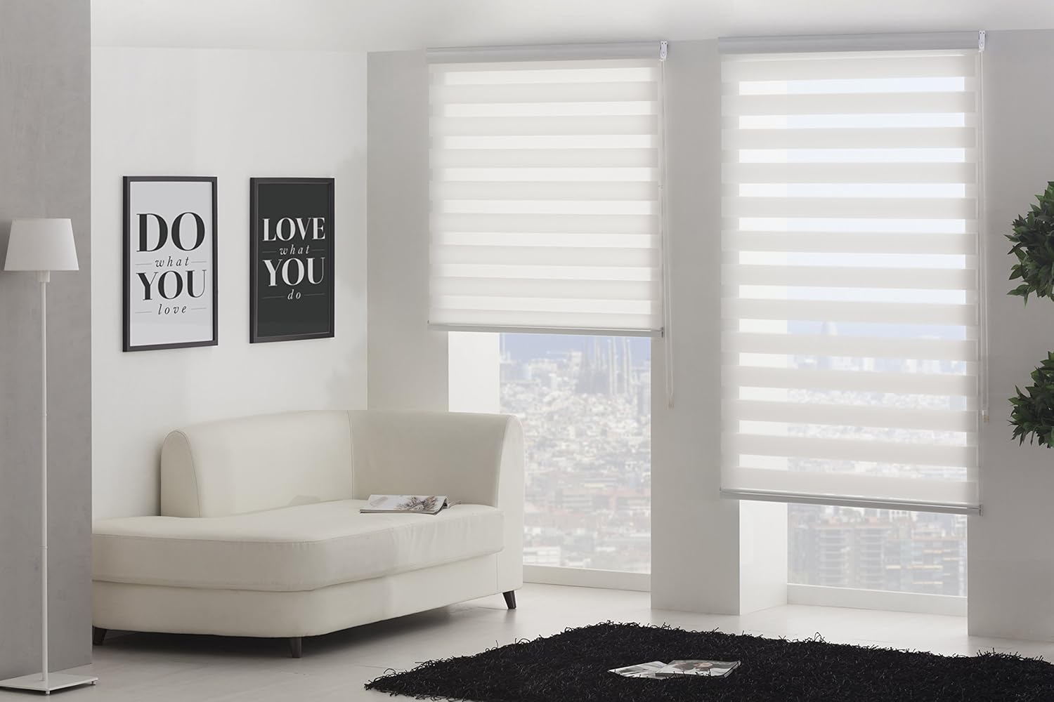 Blindecor Vela Tenda a Rullo Notte e Giorno con Cassonetto - immagine 4