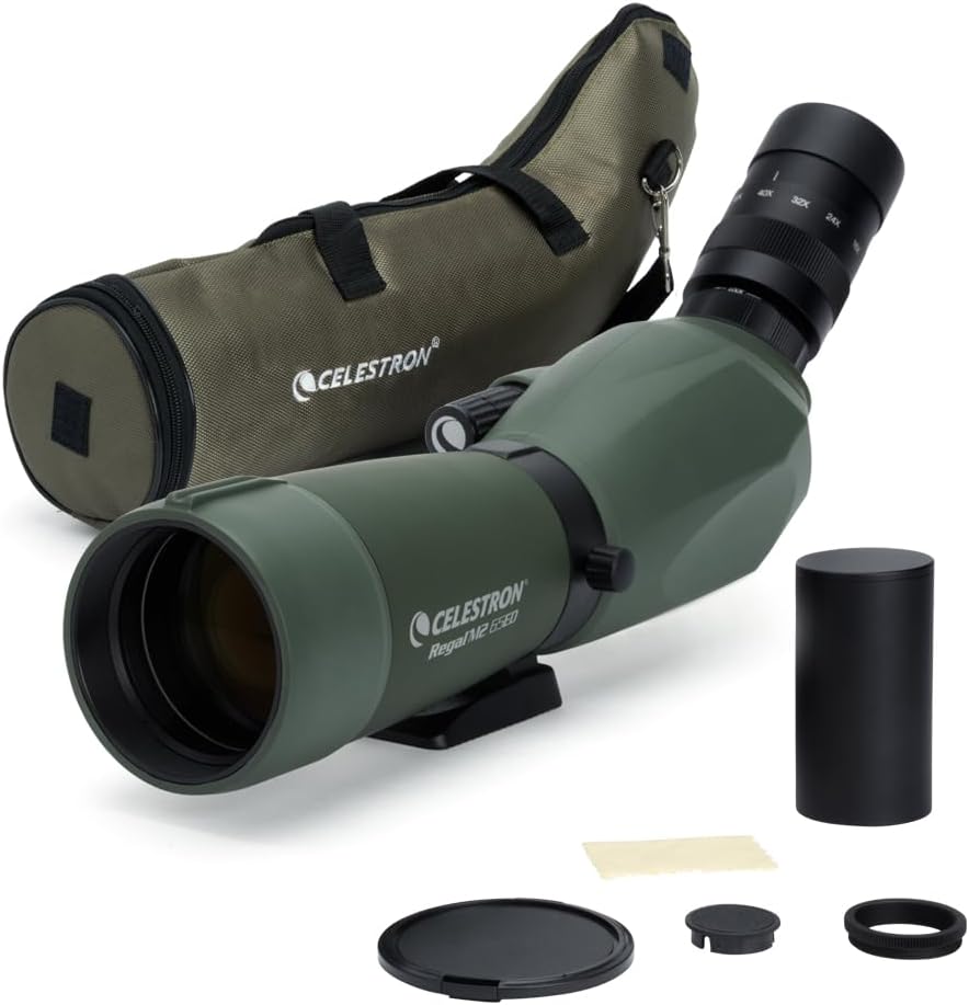 Celestron 52304 Regal M2 65ED Cannocchiale, Verde - immagine 1