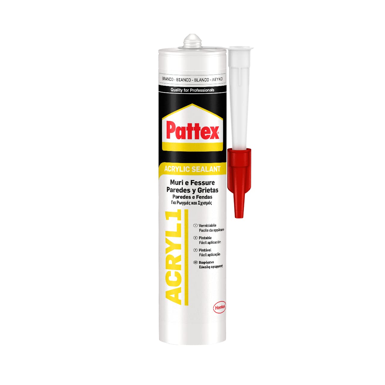 Pattex Sigillante Acrilico Acril One, Poliacrilico in Dispersione ...