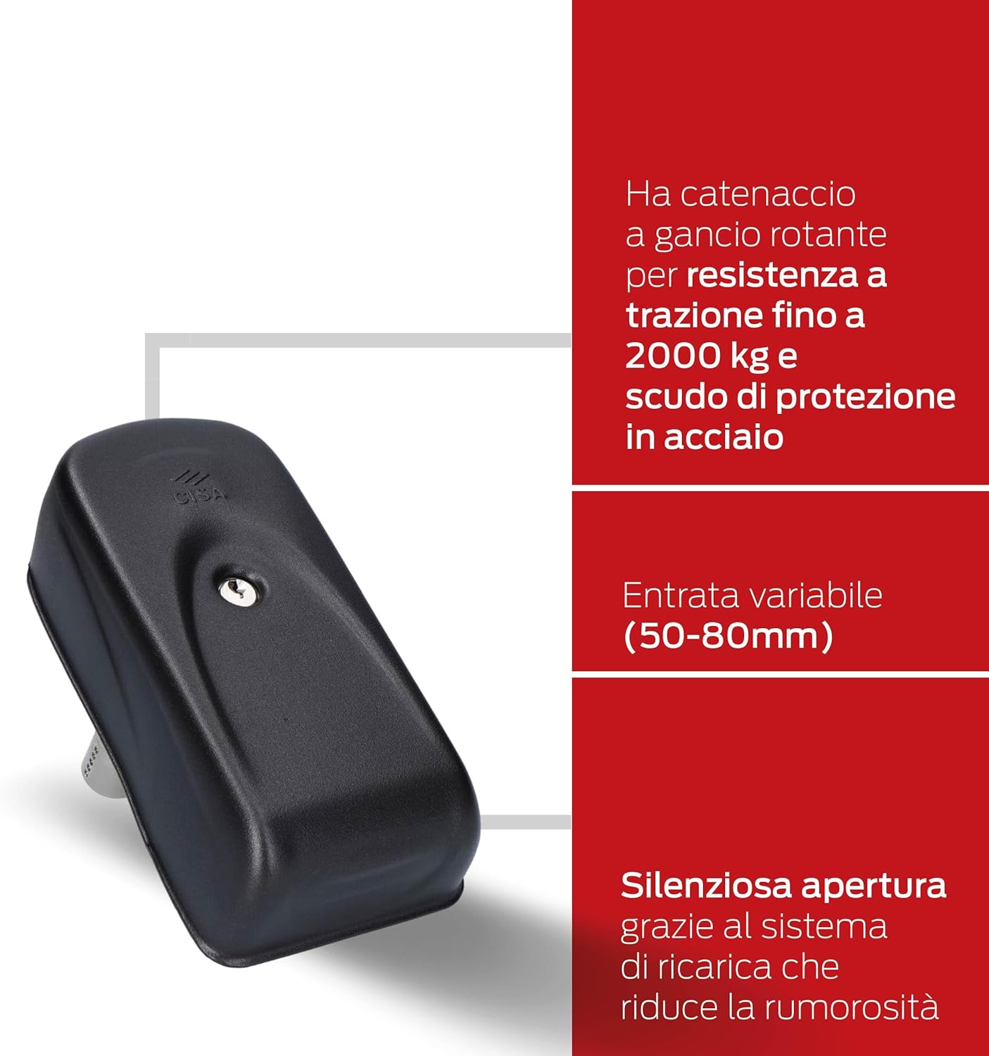 Cisa ElettriKa 11A721000 - Serratura Elettrica 12V - immagine 3
