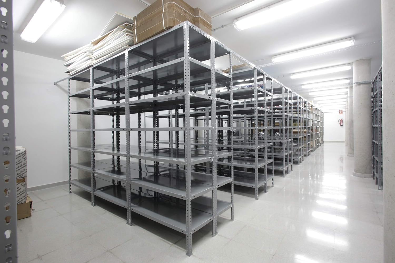 Simon Rack Scaffale Metallo Garage 5 Ripiani 2000x1000x500mm - immagine 2