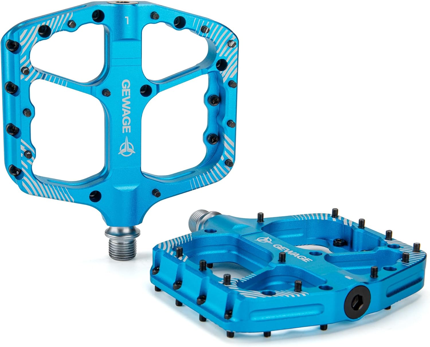 Gewage Set Pedali MTB CNC in Alluminio - immagine 1