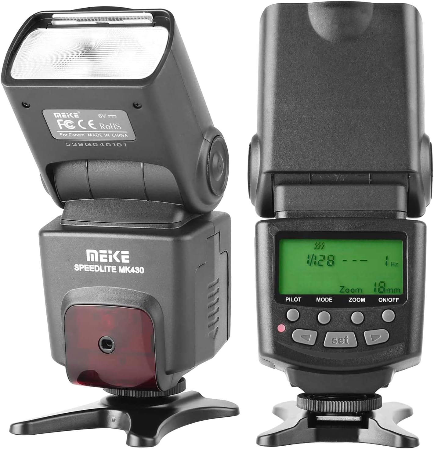 Meike MK430 E-TTL Speedlite Flash Shoe Mount - immagine 1