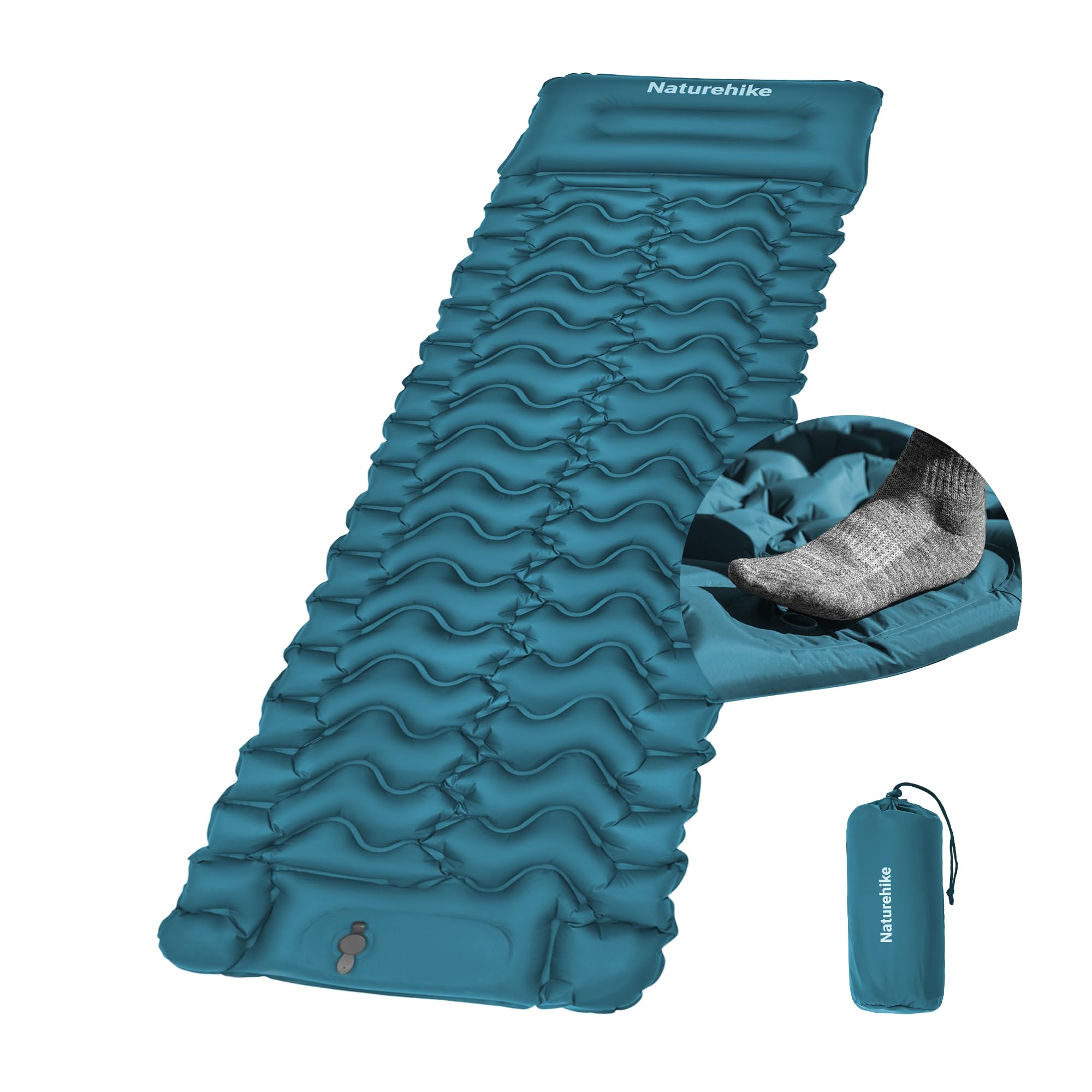 Naturehike Materassino da Campeggio con Cuscino