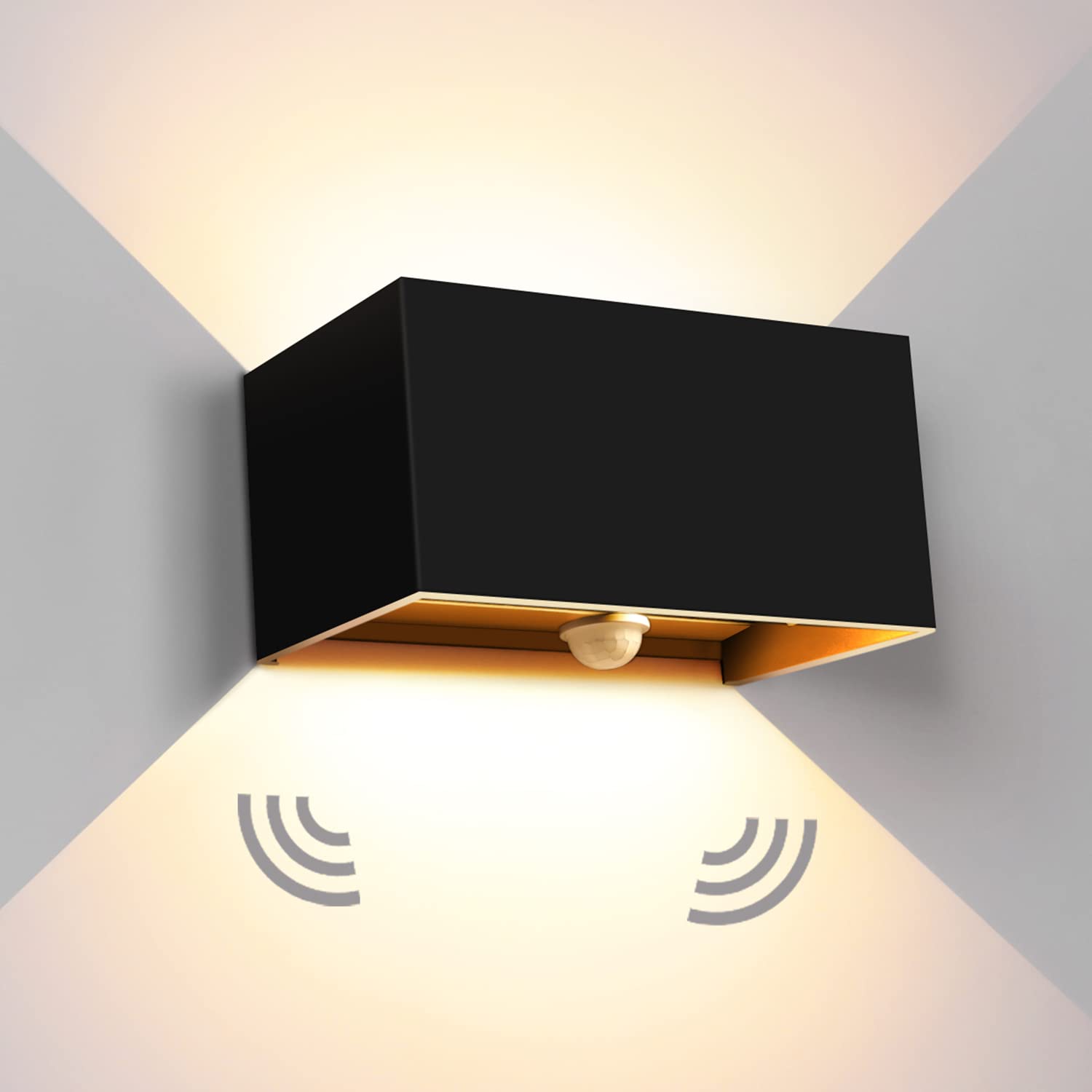 Kingwei Applique da Parete Interno/Esterno 20W