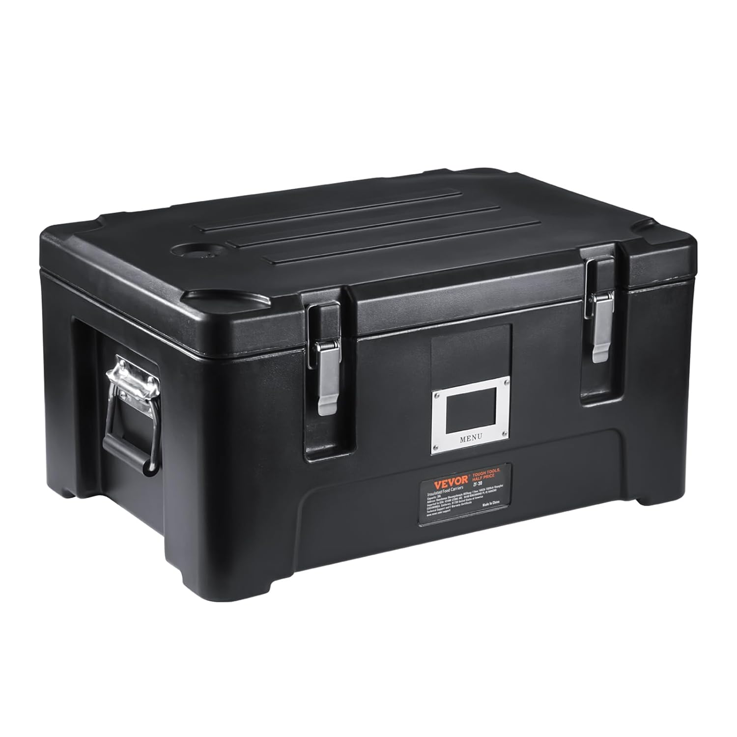 Vevor Portavivande Coibentato 36Qt, Nero - immagine 10