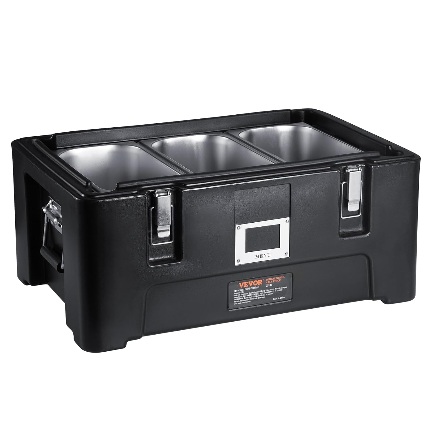 Vevor Portavivande Coibentato 36Qt, Nero - immagine 11