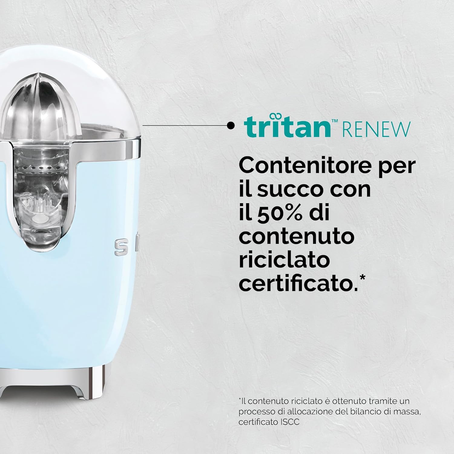 Smeg Spremiagrumi Elettrico CJF11BLEU 70W, Nero - immagine 3