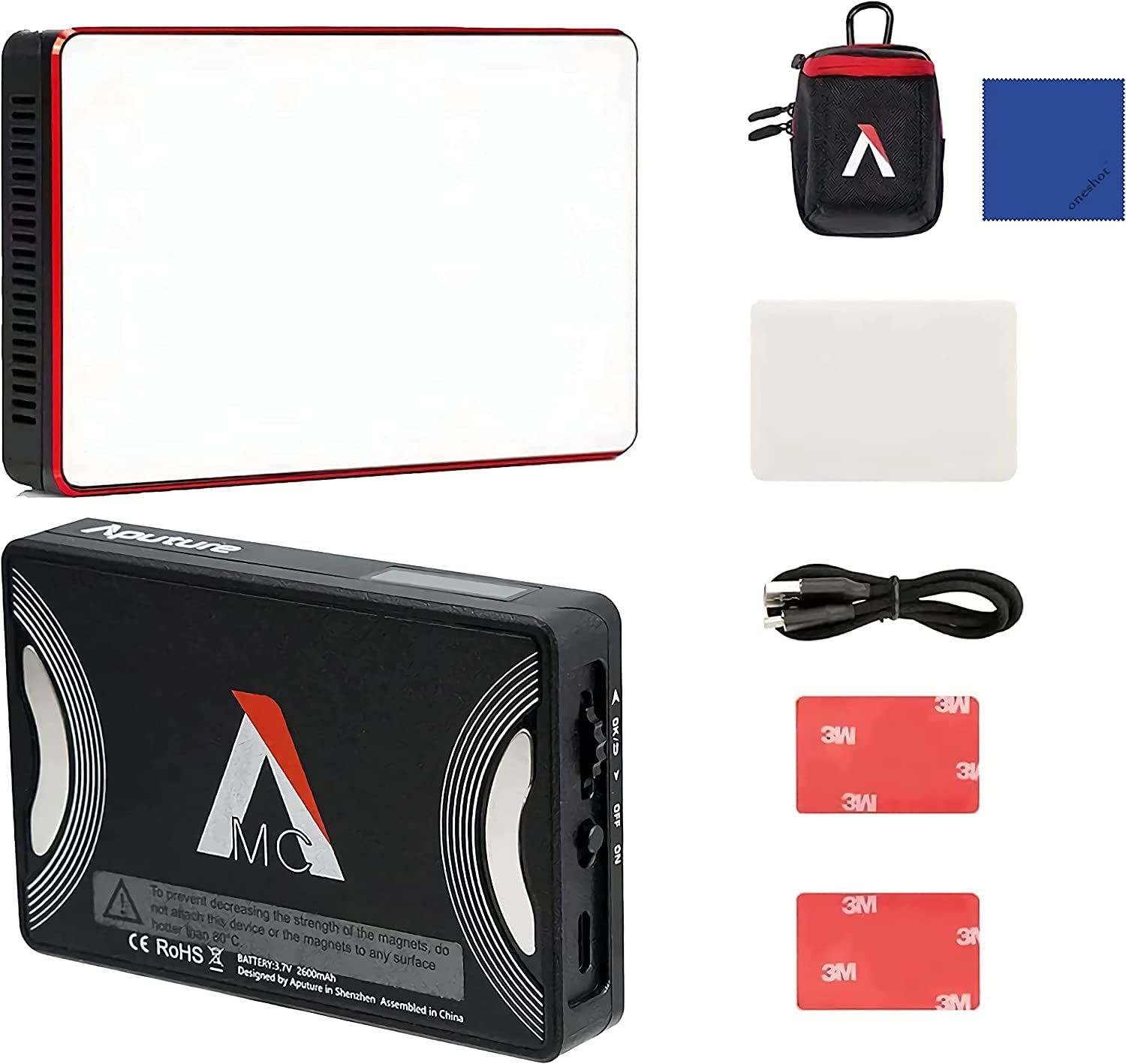 Aputure MC RGBWW - Luce LED per Filmato con Controllo Colore