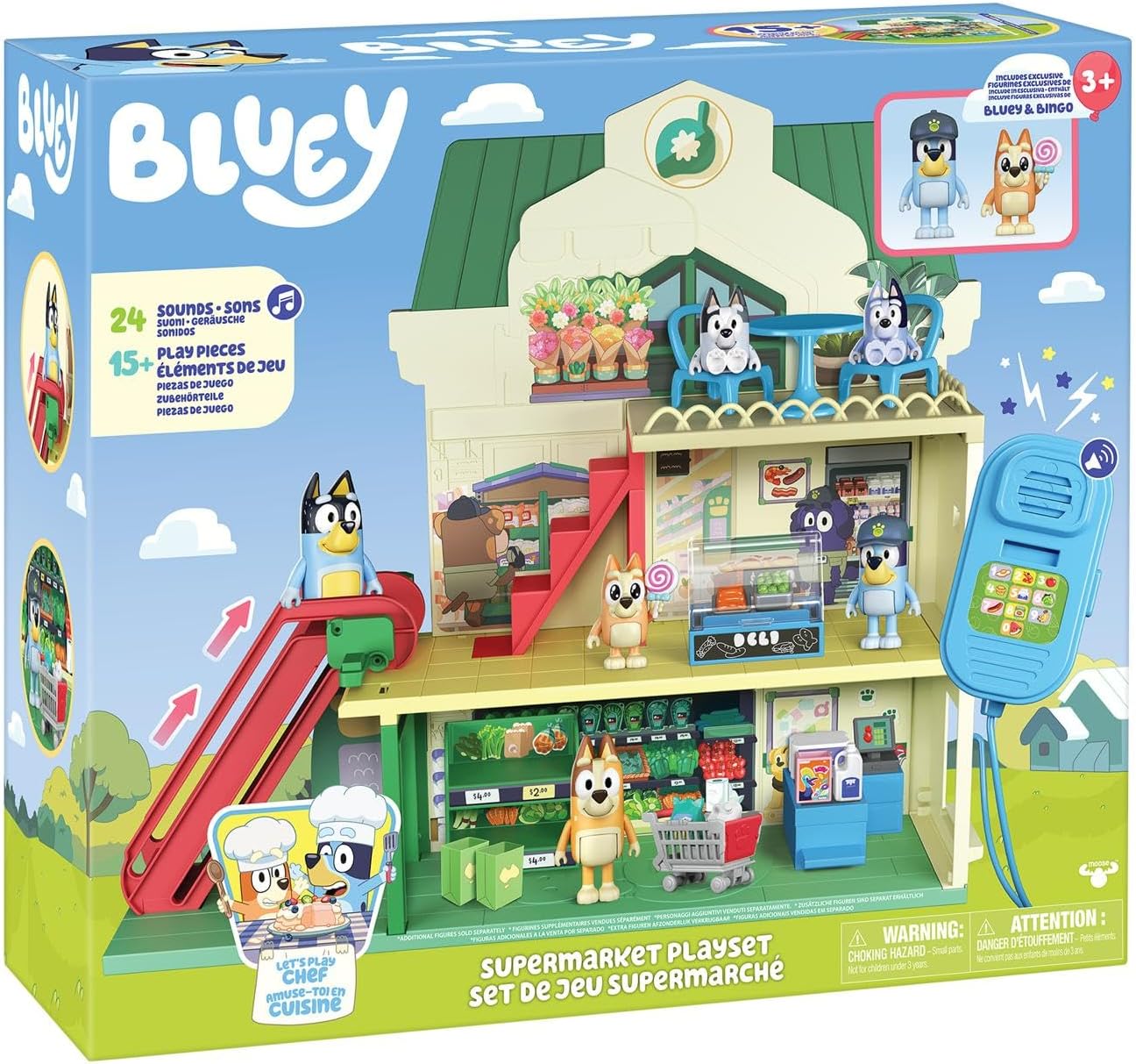 Rocco Giocattoli - Il Supermercato di Bluey Playset - immagine 1