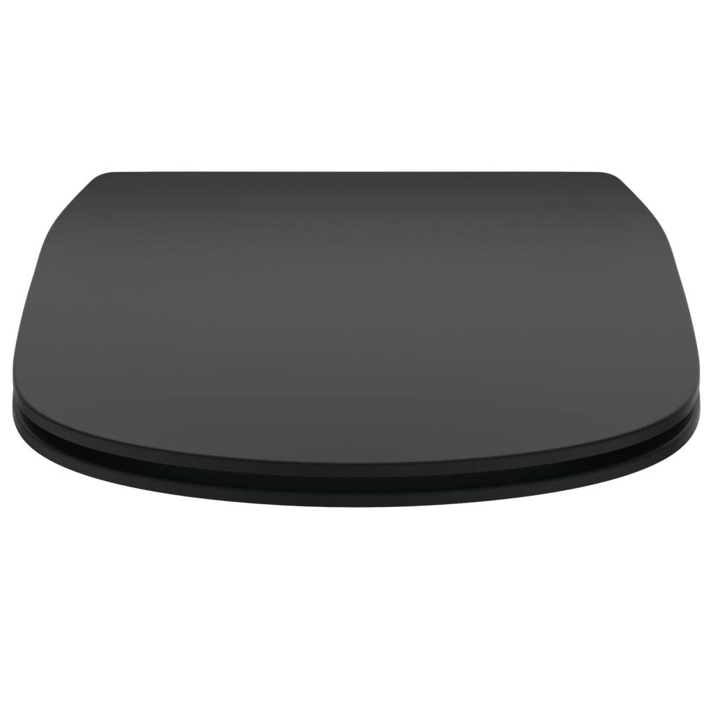 Ideal Standard T3527V3 Tesi Sedile Slim Nero Seta