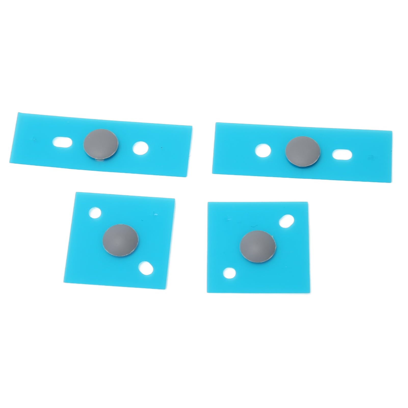 GOWENIC Piedini per Laptop per Laptop 3 4 5, Piedini per Custodia Inferiore per Laptop Kit di Sostituzione Piedini Antiscivolo, Punto Rotondo Antiscivolo Dimensioni (Tramutante)