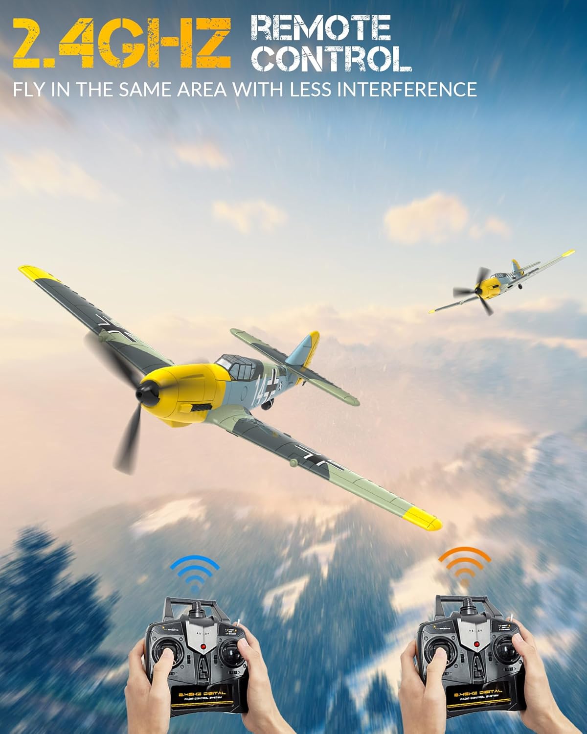 VOLANTEXRC Aereo RC BF109V2 4 Canali - immagine 4