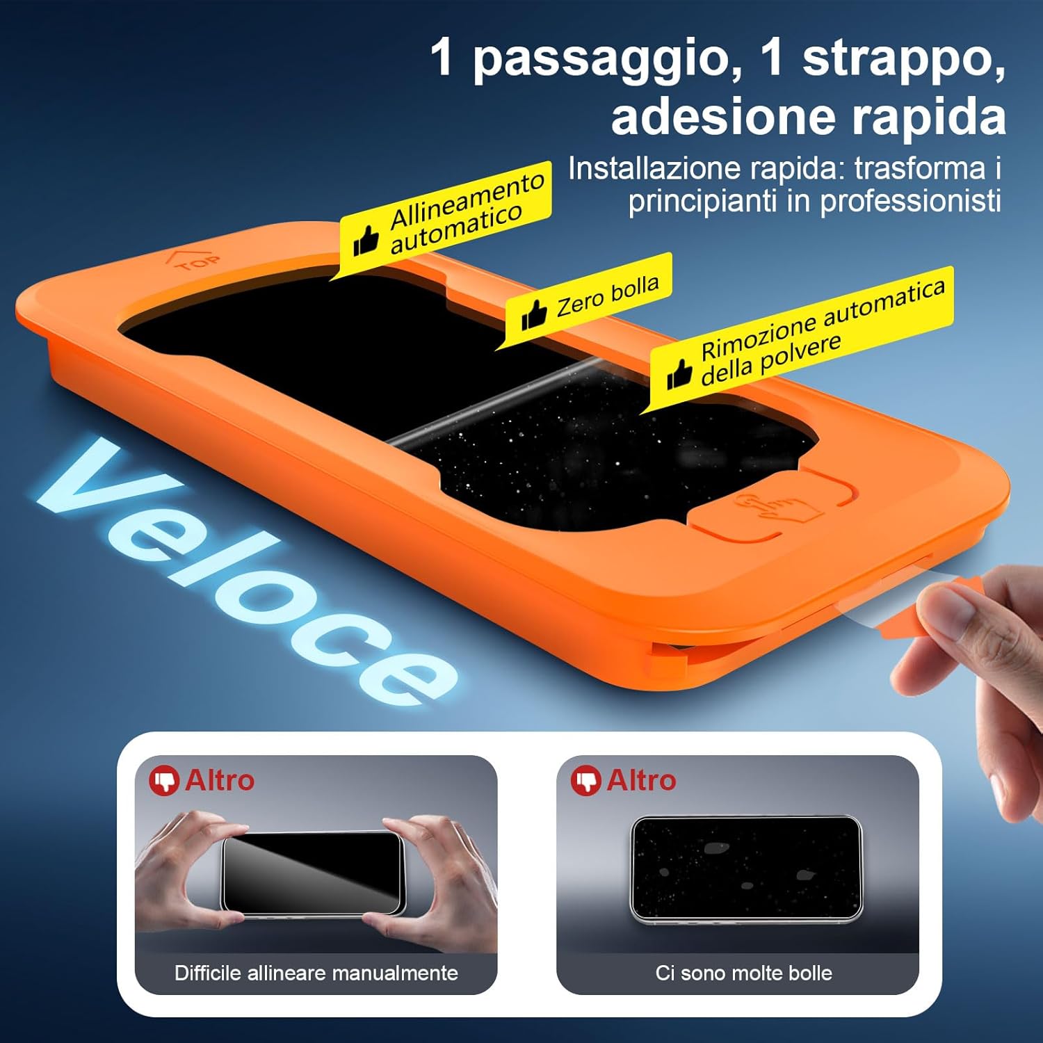 New'c Pellicola Protettiva Vetro Temperato (3 Pezzi) - immagine 3