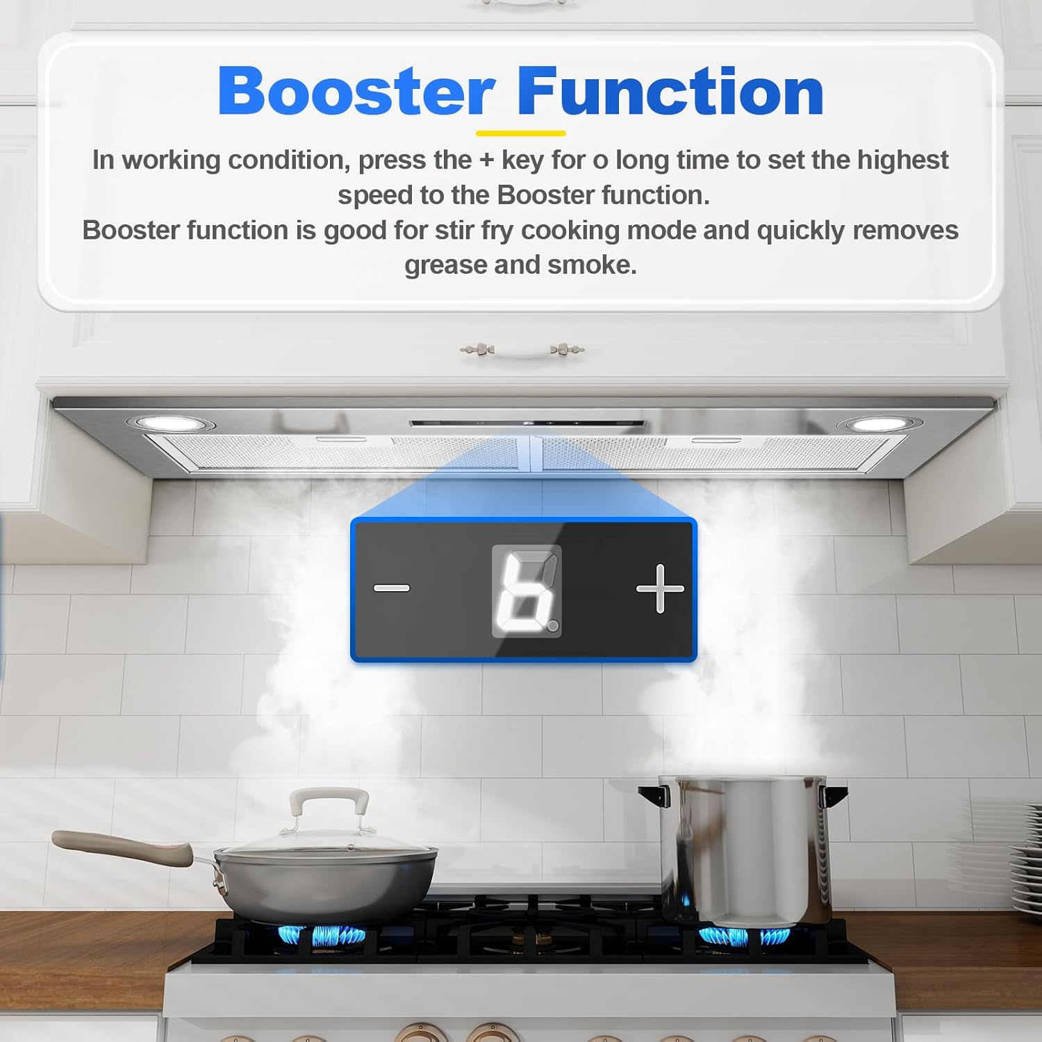 Cappa da Incasso 72 cm 400 m³/h - immagine 4