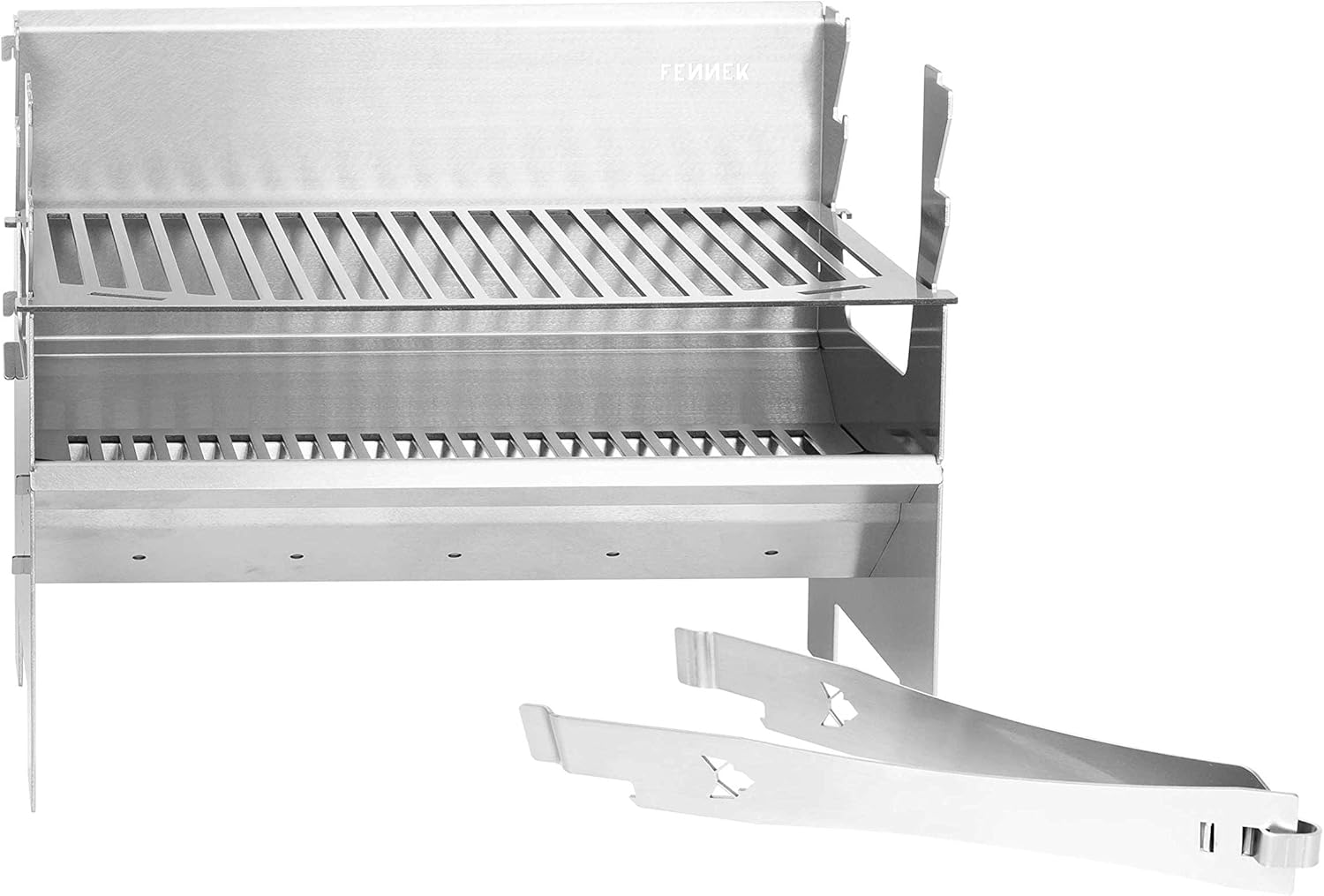 Fennek 2.0 - Barbecue a Carbonella Portatile in Acciaio Inox