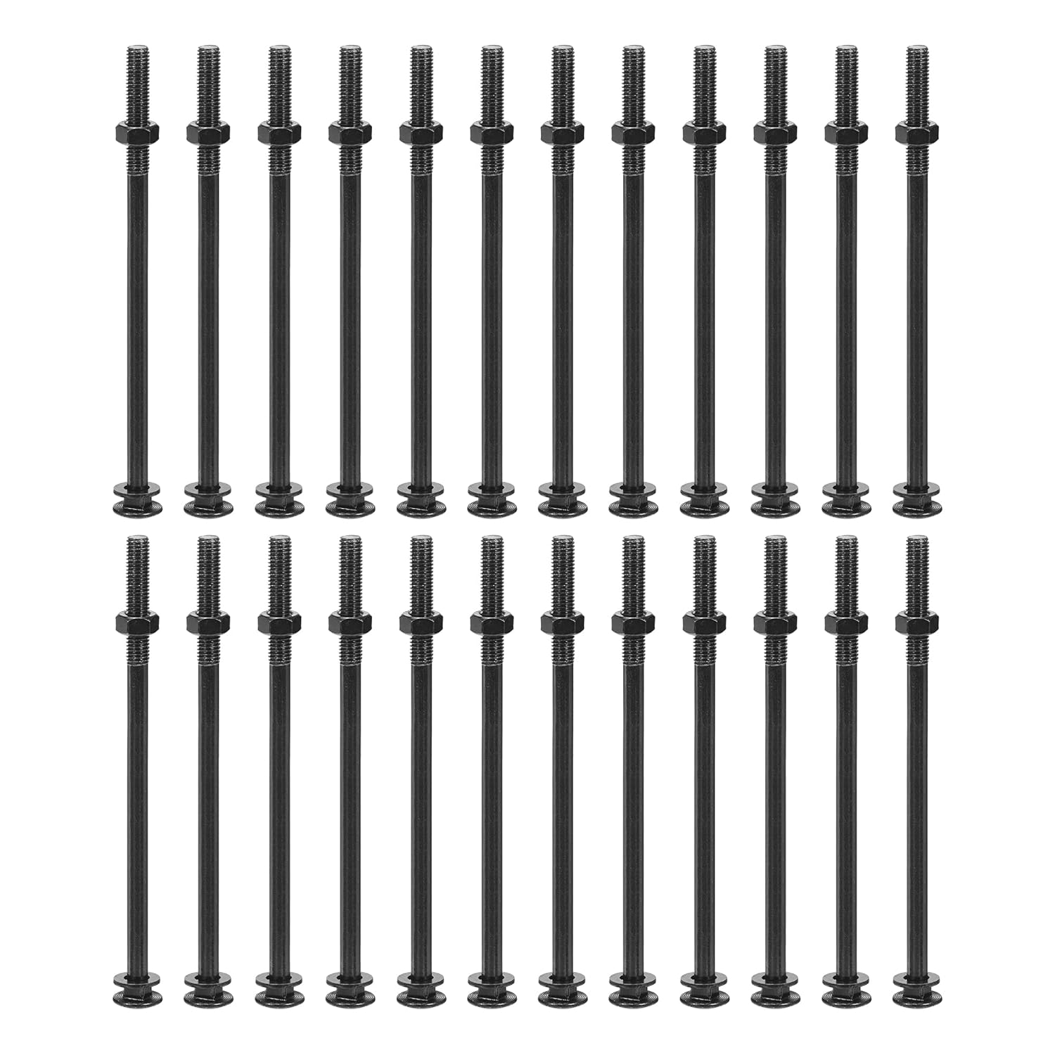 Quarkzman Bulloni Testa Tonda Collo Quadrato M10x200mm - immagine 1