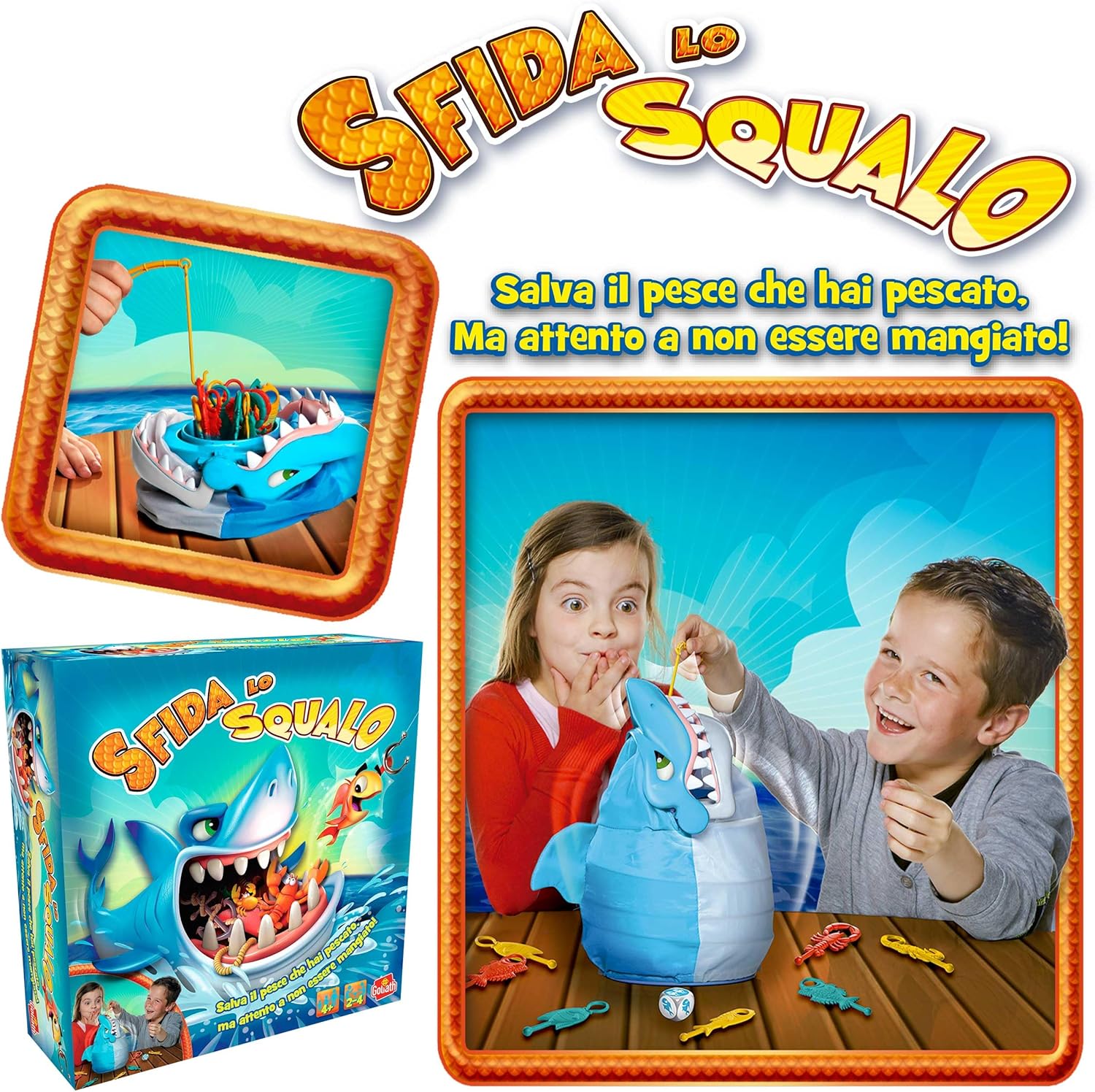 Goliath - SFIDA LO SQUALO - Gioco da Tavolo Interattivo - immagine 3