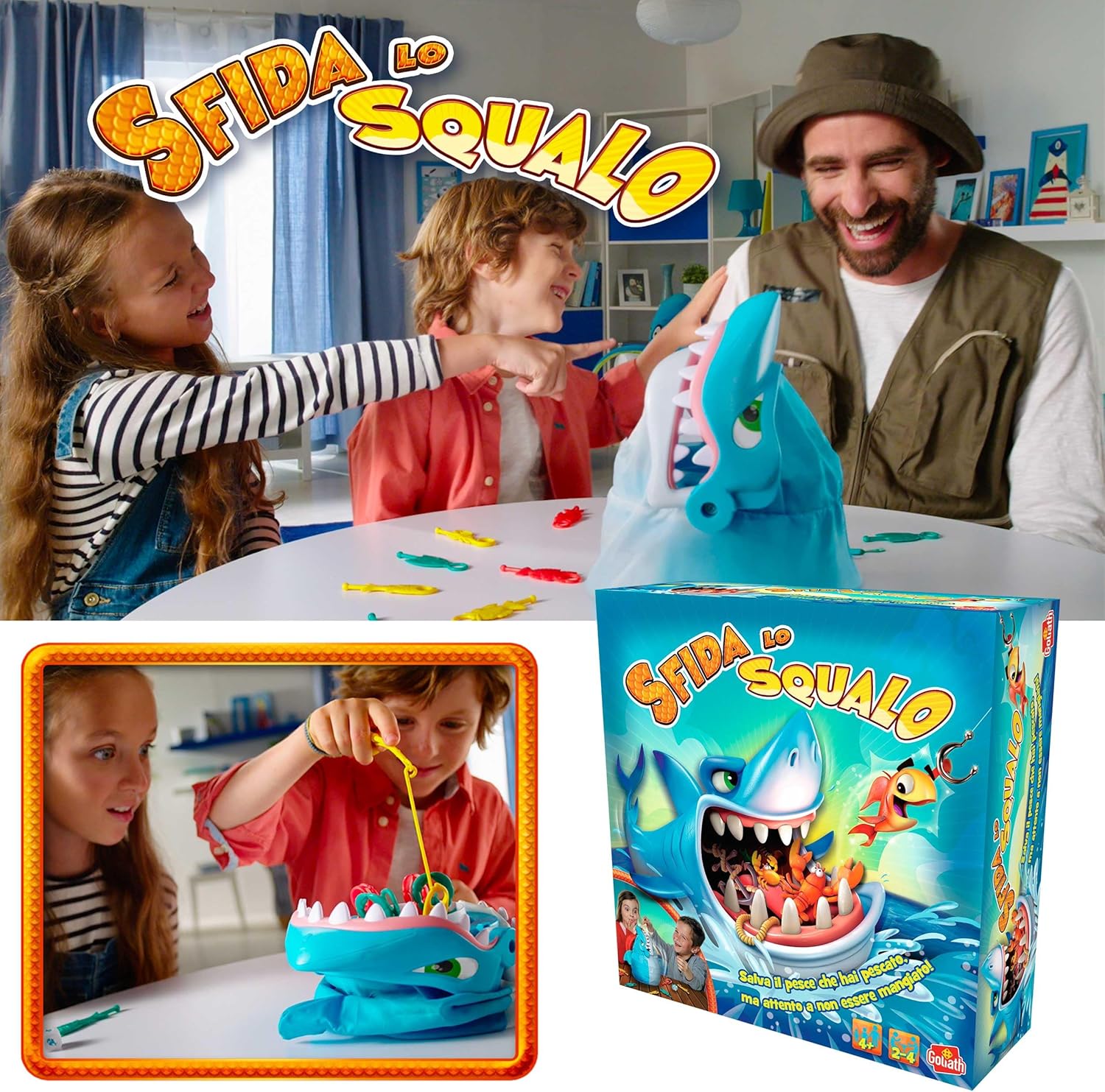 Goliath - SFIDA LO SQUALO - Gioco da Tavolo Interattivo - immagine 5