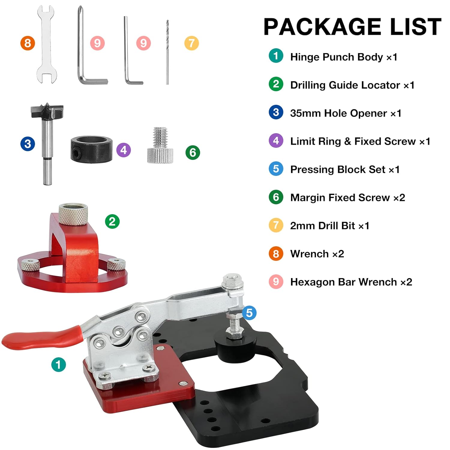 Umelee Dima per Cerniere 35mm per Armadietti - immagine 2
