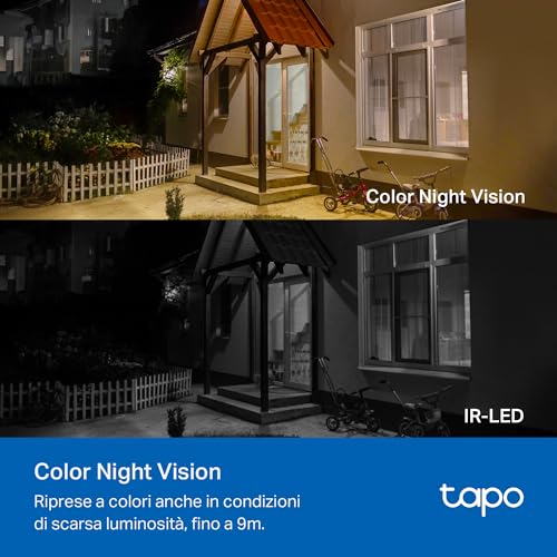 Tapo C410 Telecamera Wireless 2K 3MP Interni/Esterni - immagine 5