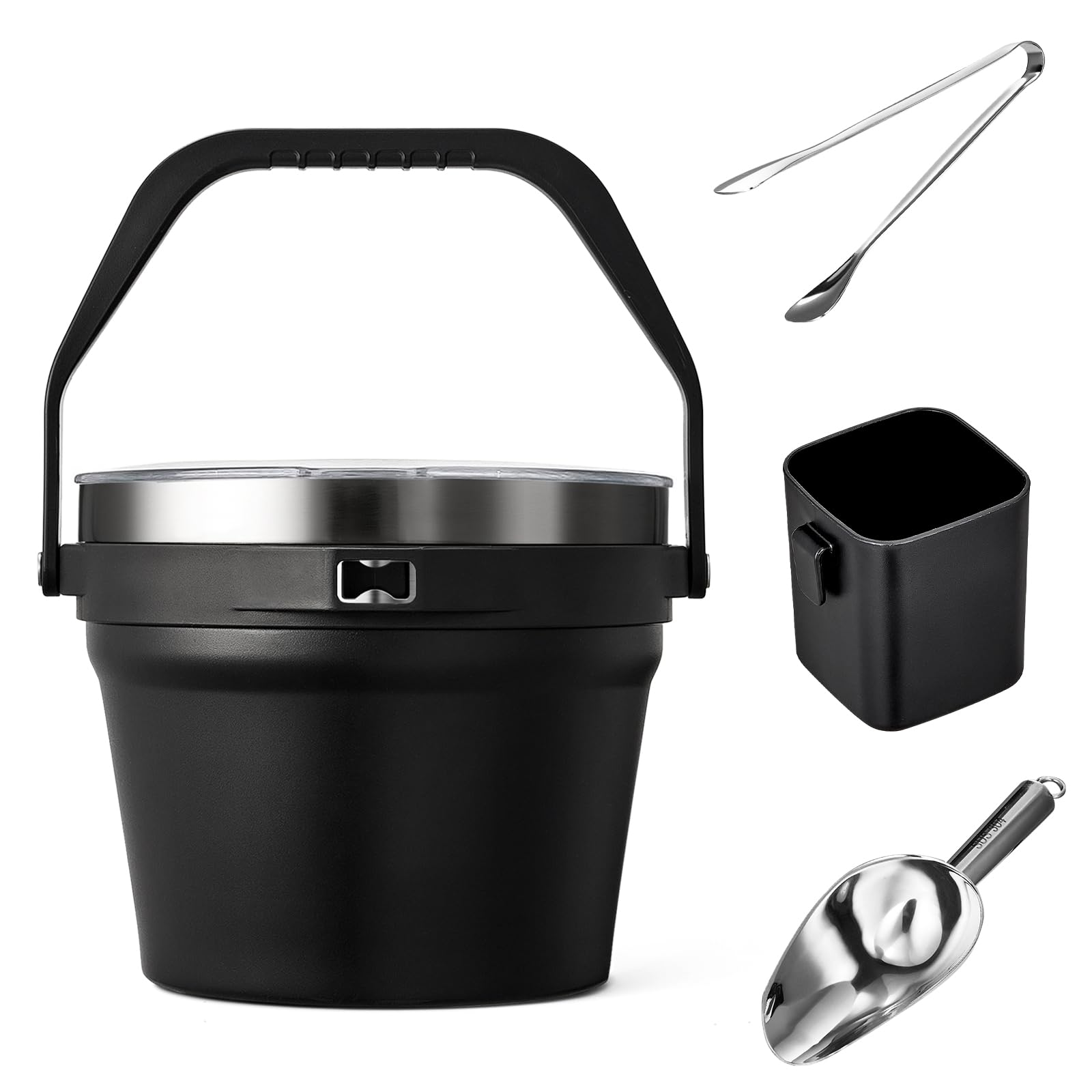 Secchiello Ghiaccio Isodermico 7L Acciaio Inox