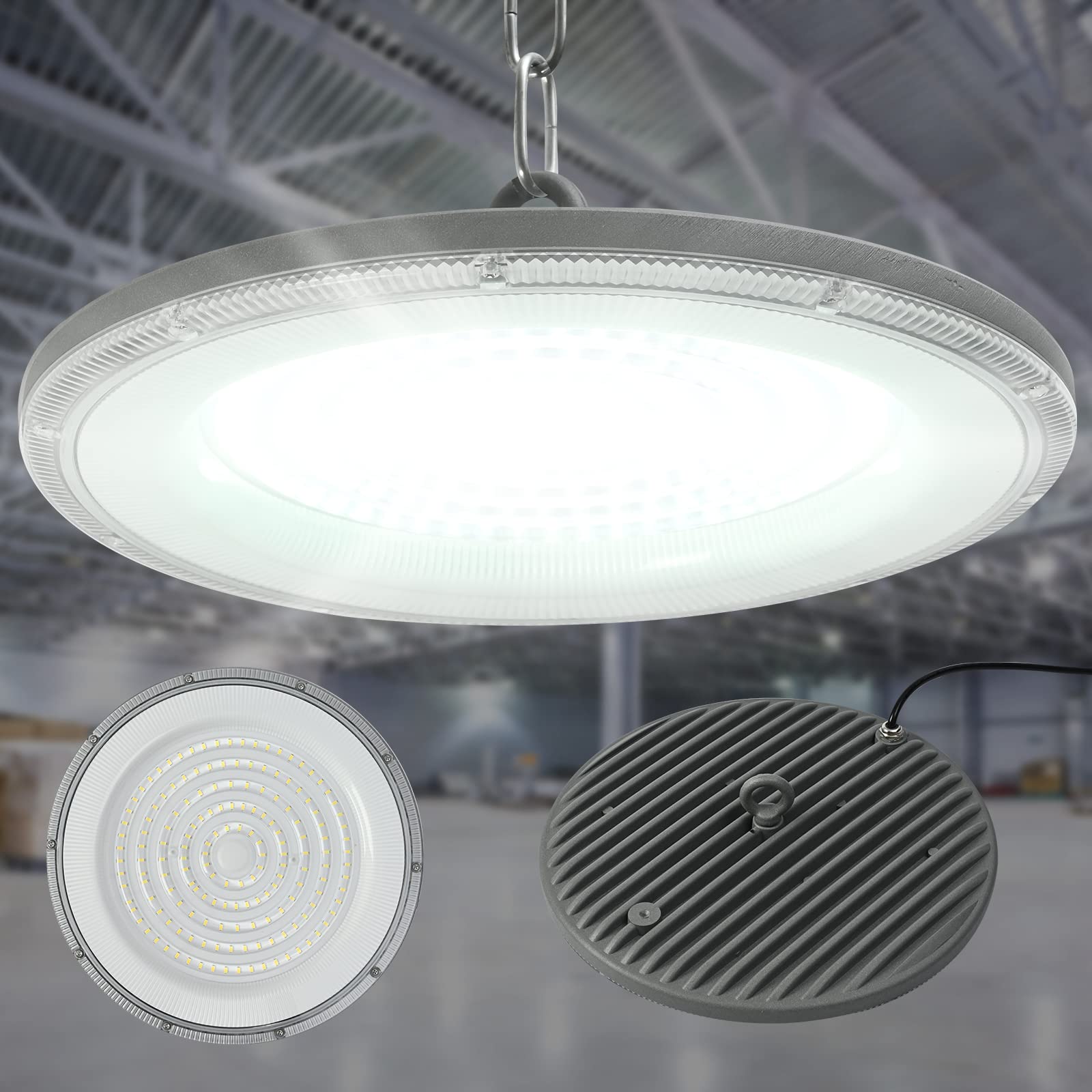 Blivrig Lampada LED Sospensione Industriale UFO 200W