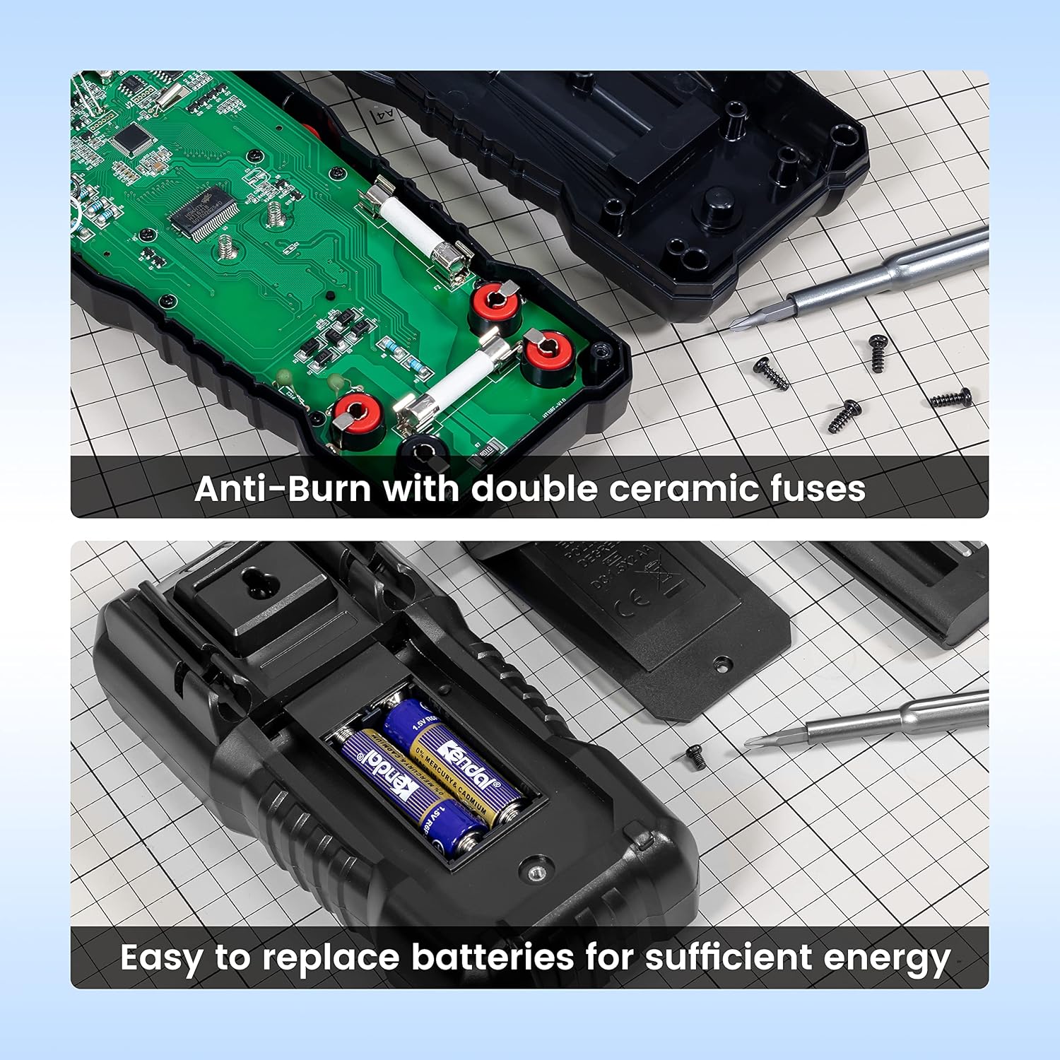 Kaiweets HT118E Multimetro Digitale Professionale TRMS - immagine 7