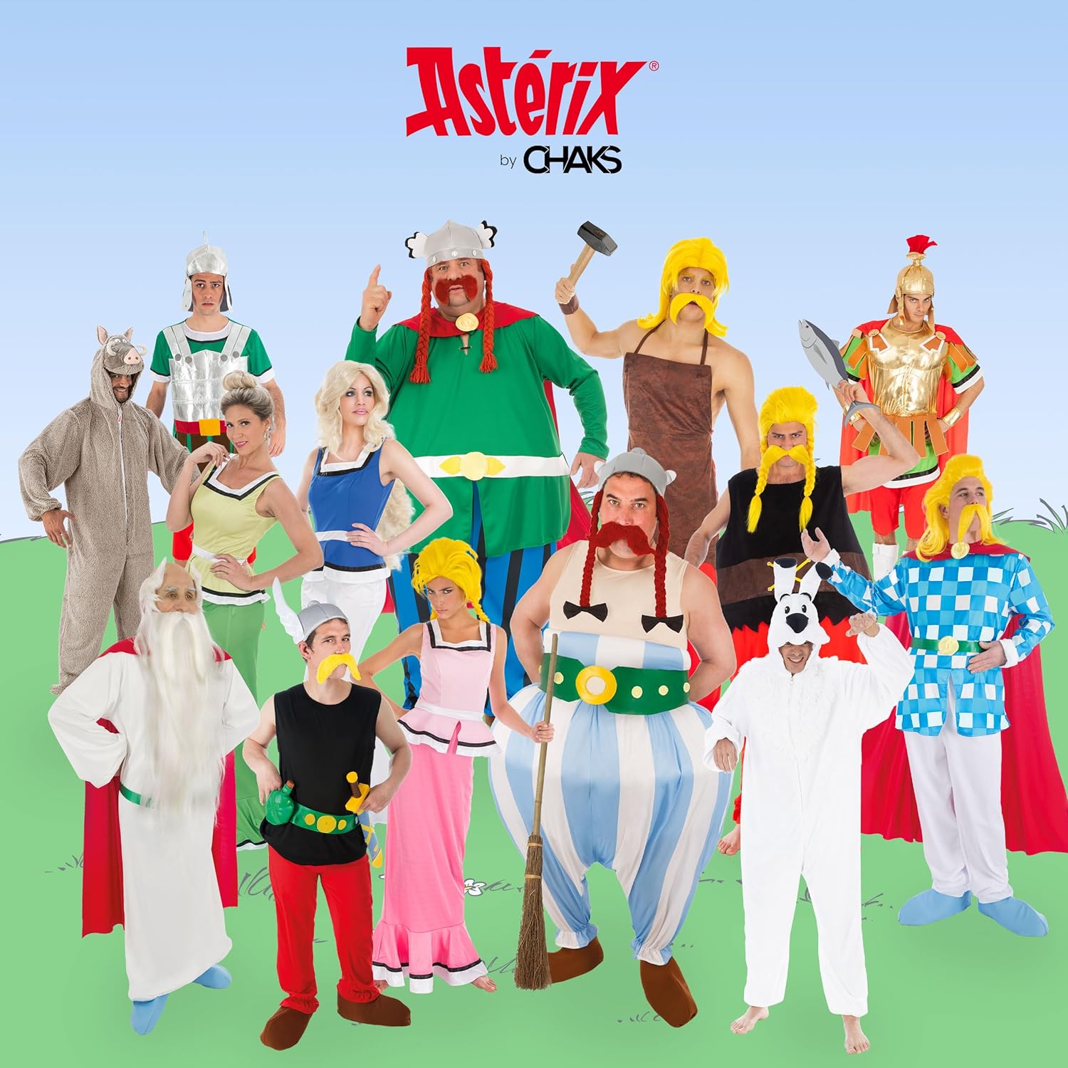 Chaks Costume Panoramix Uomo - Asterix e Obelix - immagine 2