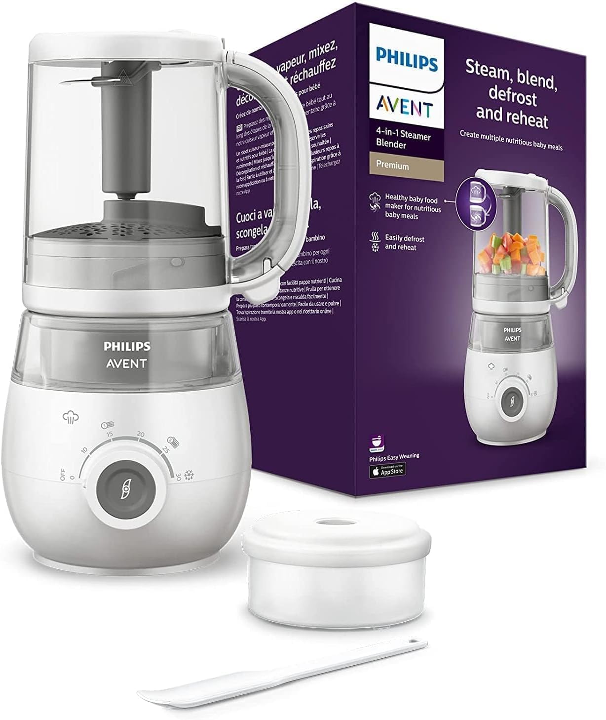 Philips Avent SCF883/01 EasyPappa Plus 4 in 1